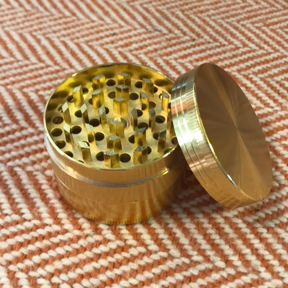 Gold Herb Grinder